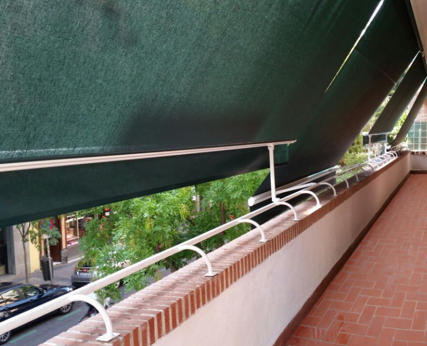 Servicio de instalación de toldos para pisos en Leganés, Majadahonda y alrededores